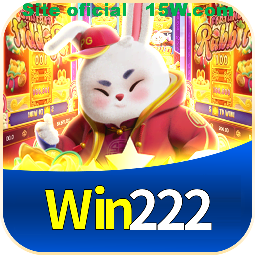 Imagem promocional da Win222 mostrando a plataforma e suas vantagens